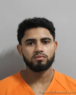 Mugshot of Jimis Aguilar Herrera booked in Polk County, Florida on August 2, 2026