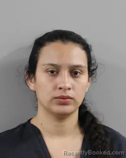 Mugshot of Andrea Velez Diana booked in Polk County, Florida on August 5, 2026