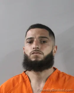 Mugshot of Santino Acosta booked in Polk County, Florida on August 6, 2026