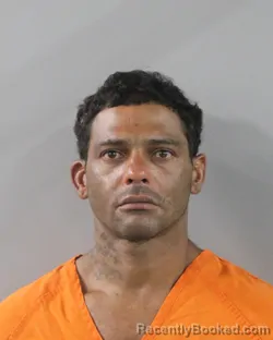 Mugshot of Gregorio Caraballo booked in Polk County, Florida on August 6, 2026