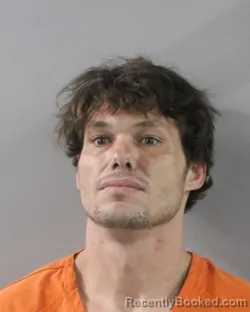 Mugshot of Tyler Simpson booked in Polk County, Florida on August 7, 2026