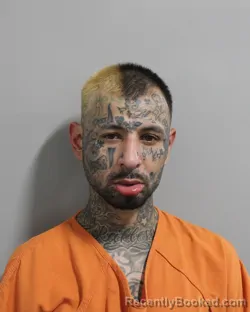 Mugshot of Victor Saenz booked in Polk County, Florida on August 7, 2026