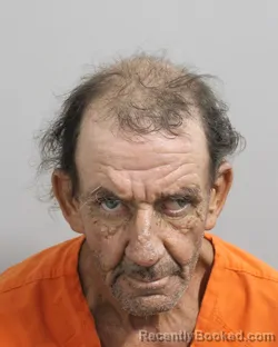 Mugshot of David Weaver booked in Polk County, Florida on August 8, 2026