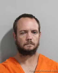 Mugshot of Christopher Burns booked in Polk County, Florida on August 8, 2026