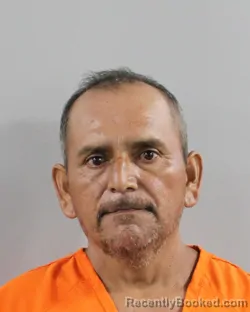 Mugshot of Regulo Perez Sanchez booked in Polk County, Florida on August 24, 2026
