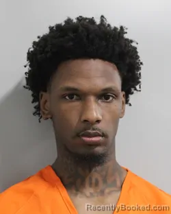 Mugshot of Deontrae Walden booked in Polk County, Florida on August 27, 2026