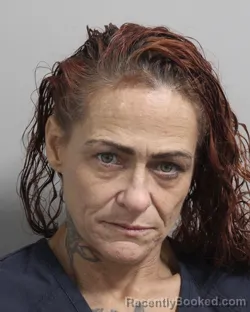 Mugshot of April Morris booked in Polk County, Florida on August 27, 2026