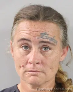 Mugshot of Stephanie Butts booked in Polk County, Florida on September 4, 2026