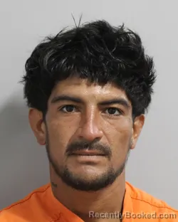 Mugshot of Edwin Lopez Castellanos booked in Polk County, Florida on September 4, 2026