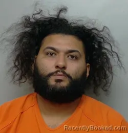 Mugshot of Miguel Santana booked in Polk County, Florida on September 6, 2026
