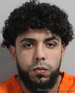 Mugshot of Bryan Solis Castillo booked in Polk County, Florida on September 9, 2026