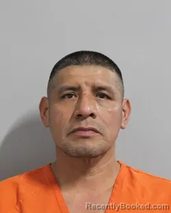 Mugshot of Oscar Benitez Mota booked in Polk County, Florida on September 9, 2026