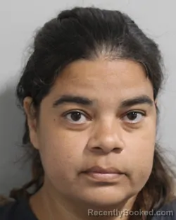 Mugshot of Tatiana Santiago booked in Polk County, Florida on September 12, 2026
