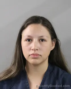 Mugshot of Selena Vanegas booked in Polk County, Florida on September 17, 2026
