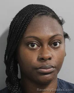 Mugshot of Tiasha Calhoun booked in Polk County, Florida on September 18, 2026