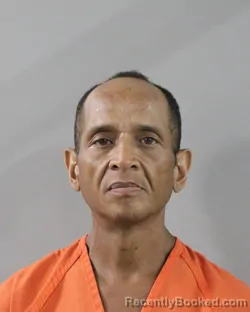 Mugshot of Miguel Angel Pena booked in Polk County, Florida on September 21, 2026