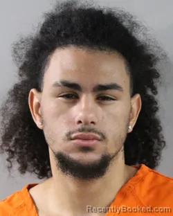 Mugshot of Alexander Nieves Camacho booked in Polk County, Florida on September 22, 2026