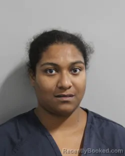 Mugshot of Scarlett Ferreira booked in Polk County, Florida on September 23, 2026