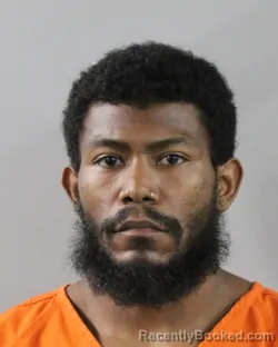 Mugshot of Shaheem Hawkins booked in Polk County, Florida on September 24, 2026