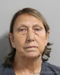 Mugshot of Linda Buxton booked in Polk County, Florida on September 28, 2026