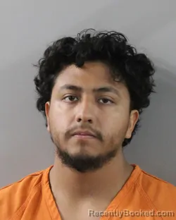 Mugshot of Angel Serrano Saenz booked in Polk County, Florida on October 19, 2026