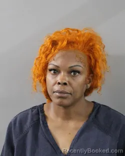 Mugshot of Keisha Perry booked in Polk County, Florida on October 20, 2026