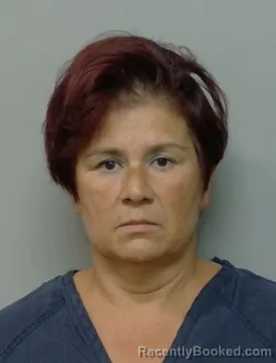 Mugshot of Rosalba Alvarez booked in Polk County, Florida on October 22, 2026