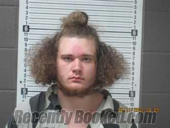 Booking photo from Montgomery County, Kansas