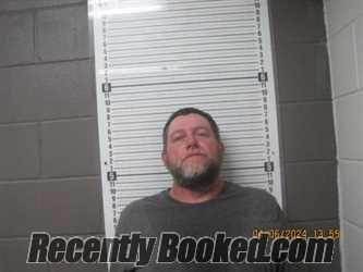 Booking photo from Montgomery County, Kansas