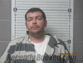 Booking photo from Montgomery County, Kansas