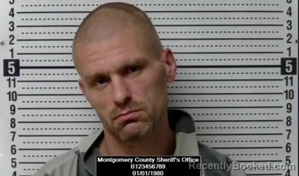 Mugshot of Damon Lee Lord booked in Montgomery County, Kansas on April 2, 2026