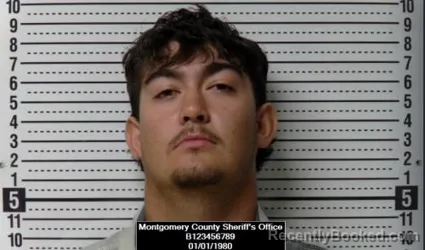 Mugshot of Michael Douglas Kipps booked in Montgomery County, Kansas on April 3, 2026