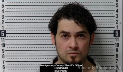 Mugshot of Luis Fernando Morazan-Dediego booked in Montgomery County, Kansas on April 25, 2026