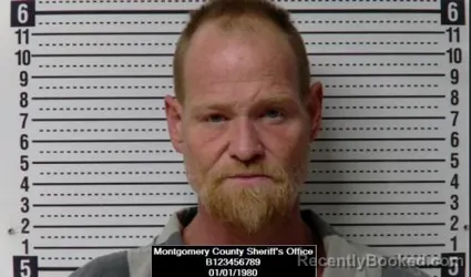 Mugshot of Matthew Aaron Greene booked in Montgomery County, Kansas on April 26, 2026