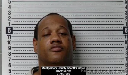 Mugshot of Douglas Eugene Allen booked in Montgomery County, Kansas on May 14, 2026