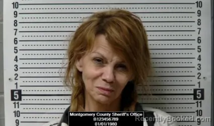 Mugshot of Lisa Michelle Brooks booked in Montgomery County, Kansas on June 5, 2026