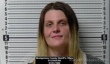 Mugshot of Jazzlyn Lashay Speegle booked in Montgomery County, Kansas on June 7, 2026