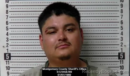 Mugshot of Isidro Moreno booked in Montgomery County, Kansas on June 11, 2026