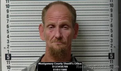 Mugshot of Phillip Michael Jones booked in Montgomery County, Kansas on June 30, 2026