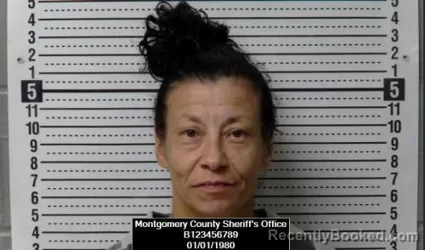 Mugshot of Blanca Jean Herrera booked in Montgomery County, Kansas on September 22, 2026