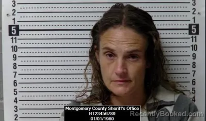 Mugshot of Amber Rashae Goodsell booked in Montgomery County, Kansas on September 28, 2026