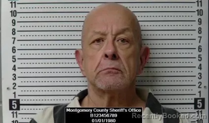 Mugshot of Donald Joseph Myers booked in Montgomery County, Kansas on October 10, 2026