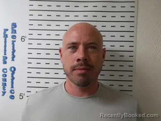 Mugshot of Alexander Allen Beim booked in Phillips County, Kansas on March 27, 2026