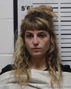 Mugshot of Cheyene Michelle Wiese booked in Pratt County, Kansas on May 2, 2026
