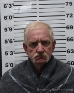 Booking photo from Pratt County, Kansas