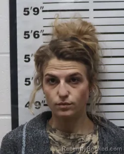 Mugshot of Cheyene Michelle Wiese booked in Pratt County, Kansas on June 15, 2026