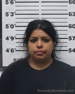 Mugshot of Cassandra Marie Martinez booked in Pratt County, Kansas on September 22, 2026