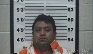 Mugshot of Eduardo Baten Ordonez booked in Rawlins County, Kansas on August 21, 2026