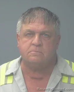 Booking photo from Santa Rosa County, Florida