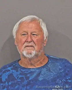 Mugshot of JOHN WILBURN TOLBERT booked in Santa Rosa County, Florida on April 6, 2026